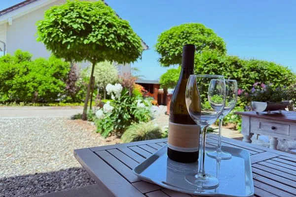 Ferienhaus Allgäutraum Ferienapartment Allgäuträumchen Seenahes Allgäu - Terrasse