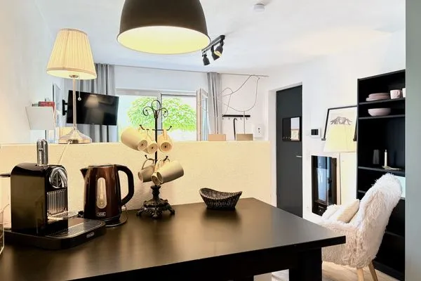 Ferienhaus Allgäutraum Ferienapartment Allgäuträumchen Seenahes Allgäu - Essbereich