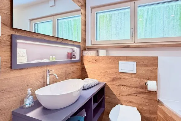 Ferienhaus Allgäutraum Ferienwohnung Allgäutraum Seenahes Allgäu - Badezimmer 1