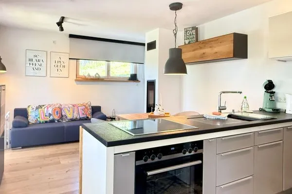 Ferienhaus Allgäutraum Ferienwohnung Allgäutraum Seenahes Allgäu - Küche