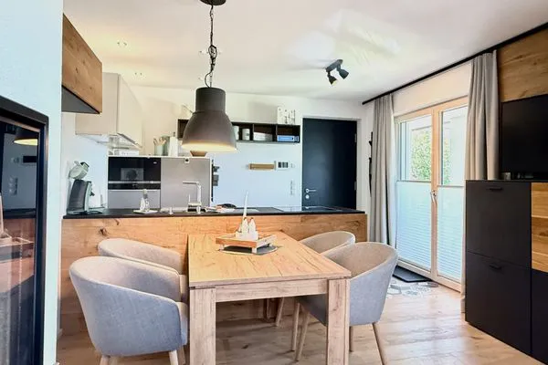 Ferienhaus Allgäutraum Ferienwohnung Allgäutraum Seenahes Allgäu - Essbereich