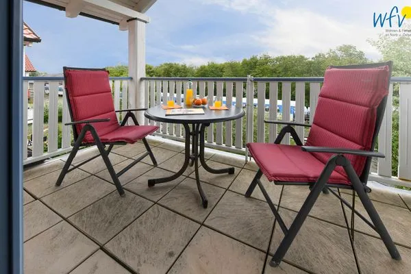 Balkon Villa Sommerwind Ferienwohnung 6