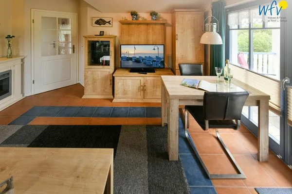 Wohnzimmer Villa Sommerwind Ferienwohnung 6