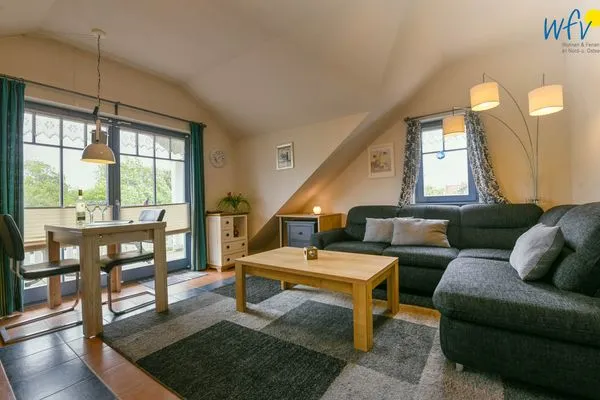 Wohnzimmer Villa Sommerwind Ferienwohnung 6