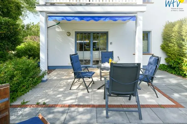 Terrasse Villa Sommerwind Ferienwohnung 2