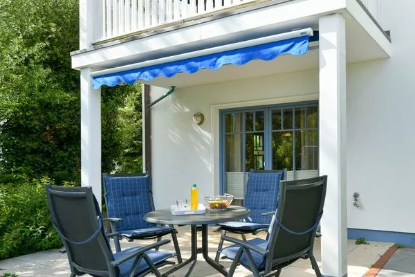 Terrasse Villa Sommerwind Ferienwohnung 2