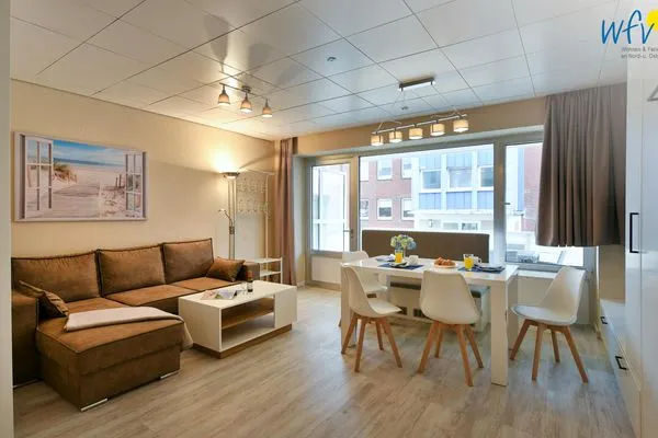 Wohnzimmer Haus Nautica Ferienwohnung 112