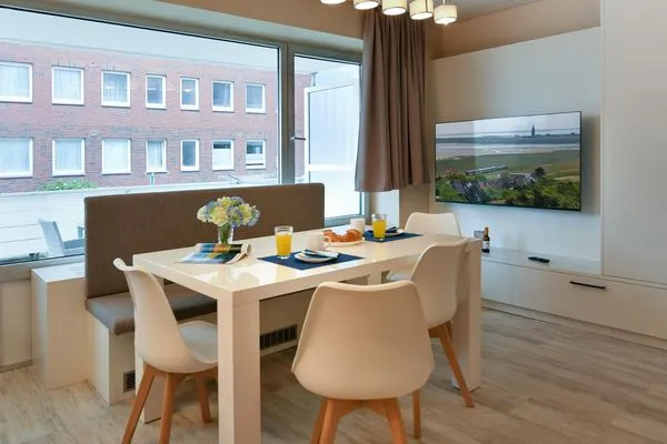 Wohnzimmer Haus Nautica Ferienwohnung 112