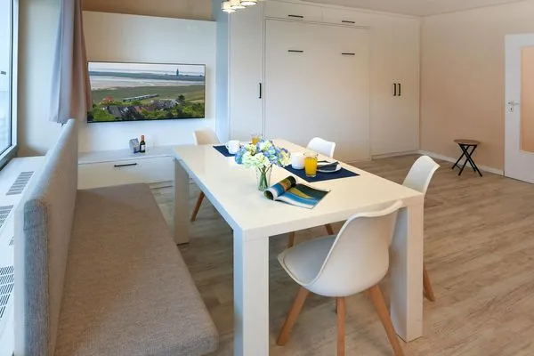 Wohnzimmer Haus Nautica Ferienwohnung 112