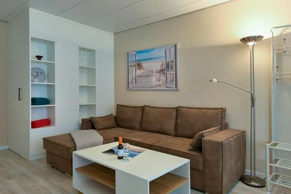 Wohnzimmer Haus Nautica Ferienwohnung 112