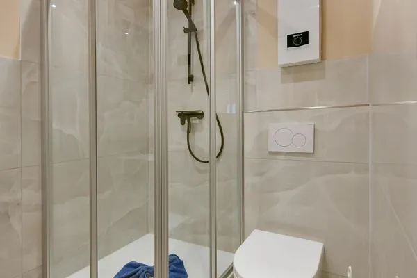 Badezimmer Haus Nautica Ferienwohnung 112