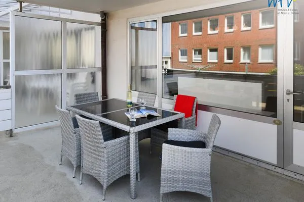 Balkon Haus Nautica Ferienwohnung 112