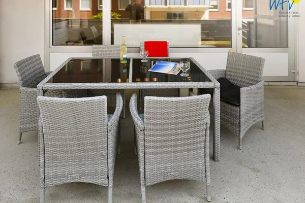 Balkon Haus Nautica Ferienwohnung 112