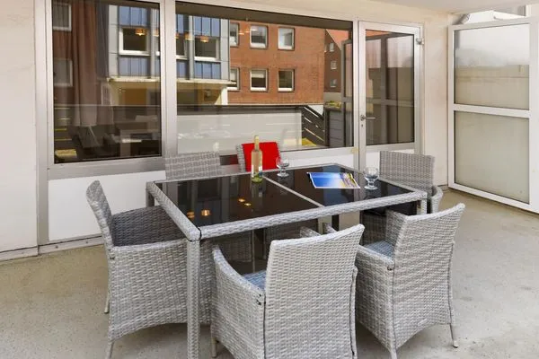 Balkon Haus Nautica Ferienwohnung 112