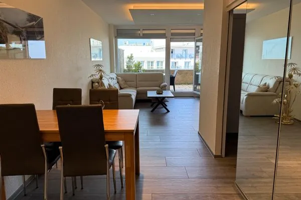 Wohnzimmer Panorama Whg 47, 3. OG