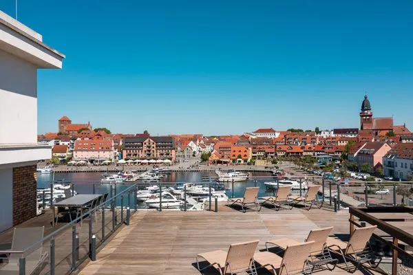 Ferienwohnung Müritzquartier No.13  Waren (Müritz) - Dachterrasse Hafenresidenz  Müritzquartier No.13