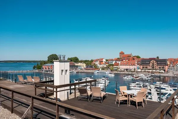 Ferienwohnung Auszeit Hafenresidenz Waren (Müritz) - Dachterrasse Hafenresidenz  Auszeit