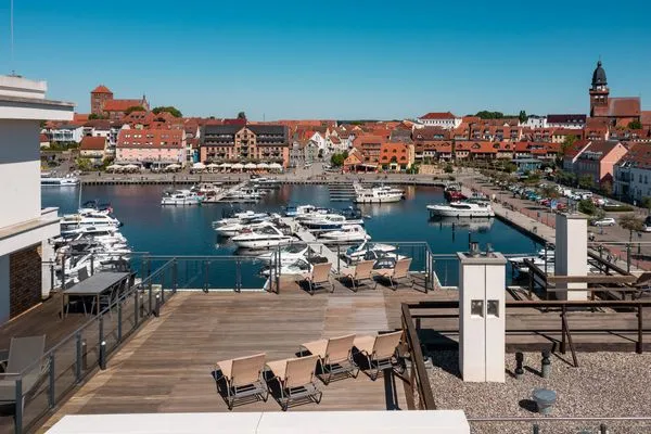Ferienwohnung Müritztraum Waren (Müritz) - Dachterrasse Hafenresidenz  Müritztraum