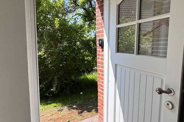  Tetenbüllerbü - immer schulfrei ! Poppenbüll,Osterhever,Tetenbüll - Haustür