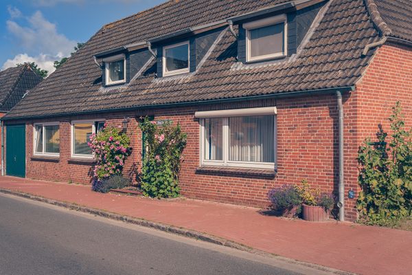  Haus Sonnenblume Halbinsel Eiderstedter - Haupteingang