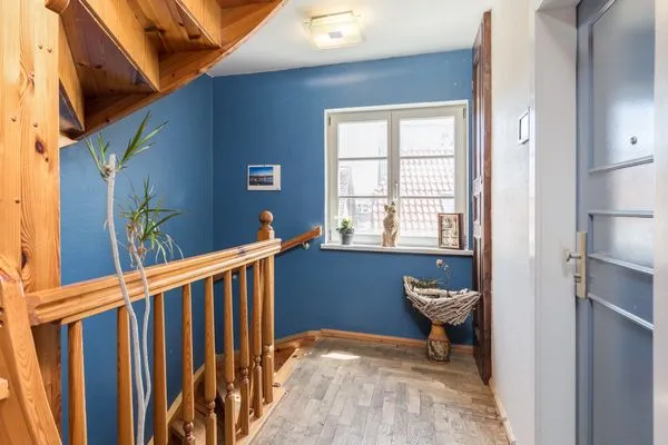 Ferienwohnung Hochzeitskoje Waren Treppen Flur  Hochzeitskoje