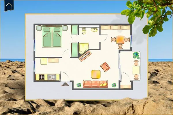 Grundriss Seeblick Anlage App. Leuchtturm