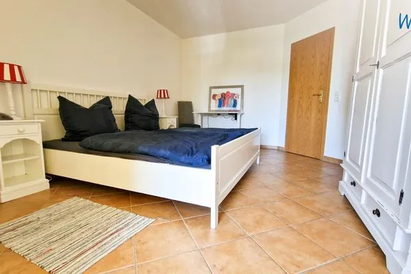 Schlafzimmer Villa Vogelsang Ferienwohnung 6