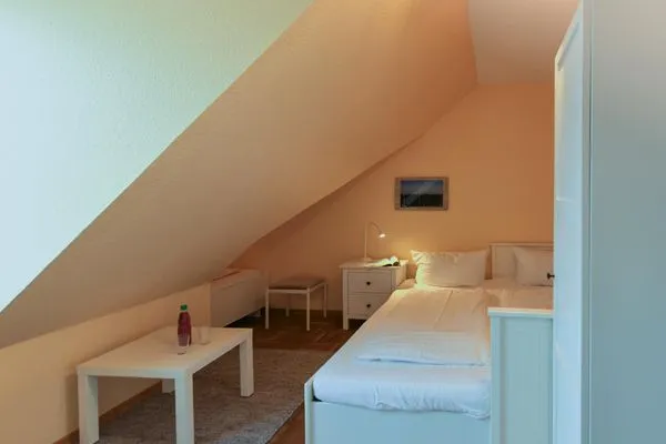 Schlafzimmer Haus Dünenblick Ferienwohnung 20