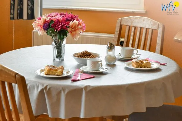 Wohnzimmer Haus Dünenblick Ferienwohnung 20