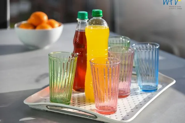 Balkon Haus Seeblick Ferienwohnung Strandgold