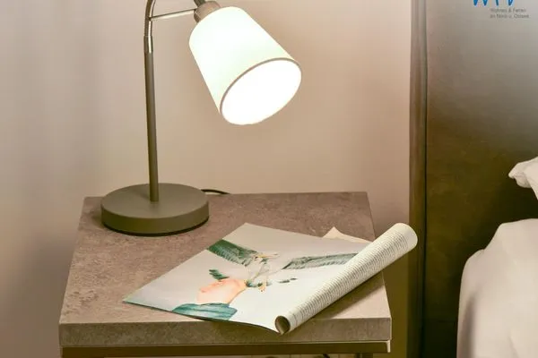 Schlafzimmer Haus Seeblick Ferienwohnung Strandgold