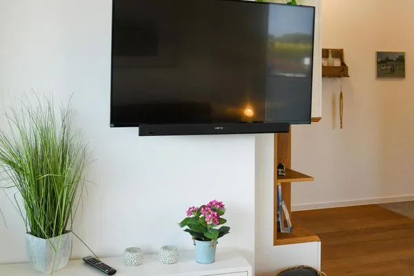 Wohnzimmer Haus Seeblick Ferienwohnung Strandgold