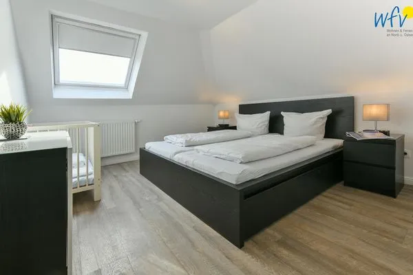 Schlafzimmer Residenz am Süddeich Ferienwohnung 6
