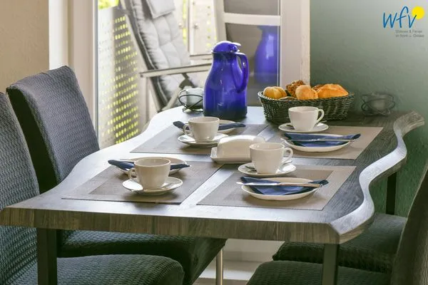 Essbereich Residenz am Süddeich Ferienwohnung 6