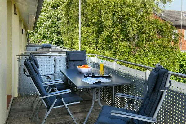 Balkon Residenz am Süddeich Ferienwohnung 6