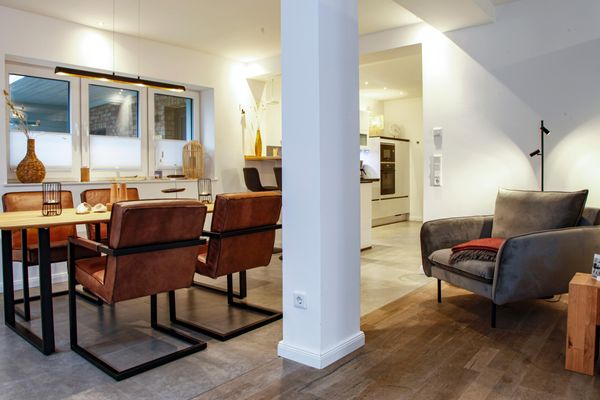  Ferienwohnung Dünenloft Wangerooge - Wohnzimmer