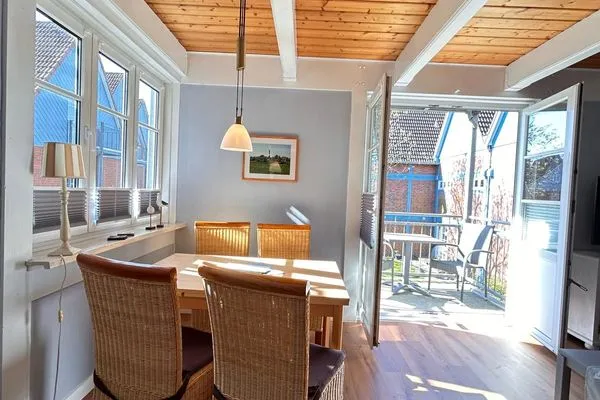 Wohnzimmer  Ferienwohnung Deichbrise Pellworm