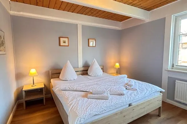 Schlafzimmer  Ferienwohnung Deichbrise Pellworm
