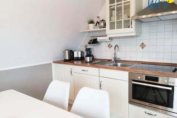 Küche / Küchenzeile Haus Riffstraße 2c Ferienwohnung Urlaubsoase