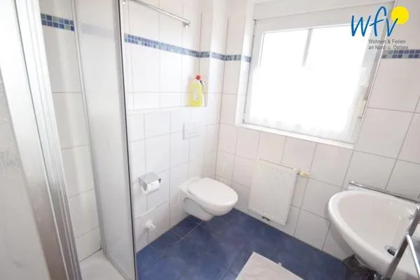 Badezimmer Haus Riffstraße 2c Ferienwohnung Urlaubsoase