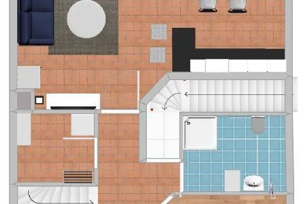 Grundriss Haus Riffstraße 2c Ferienwohnung Urlaubsoase