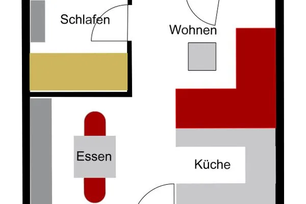 Grundriss  Prinz Hamlet App.126