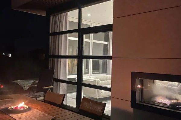  Marina Strandbad Chalet Inselperle mit Zaun Nr. 84