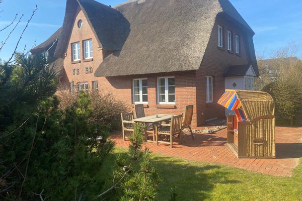  Haus Nepomuk Whg. 1 Nebel - Terrasse