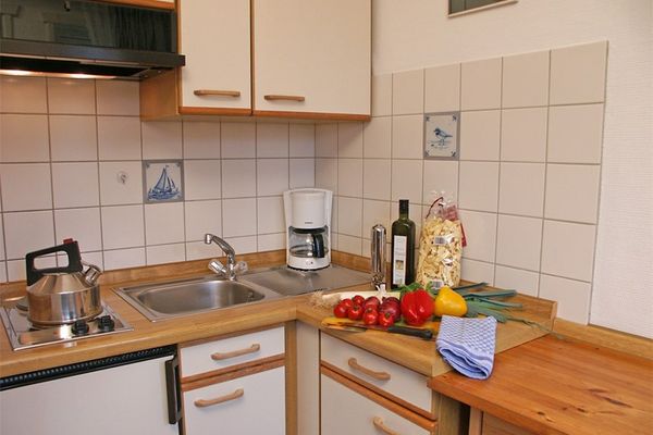  Haus Nepomuk Whg. 2 Nebel - Küche / Küchenzeile