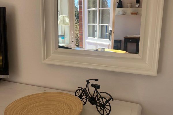  Haus Nepomuk Whg. 2 Nebel - Wohnzimmer