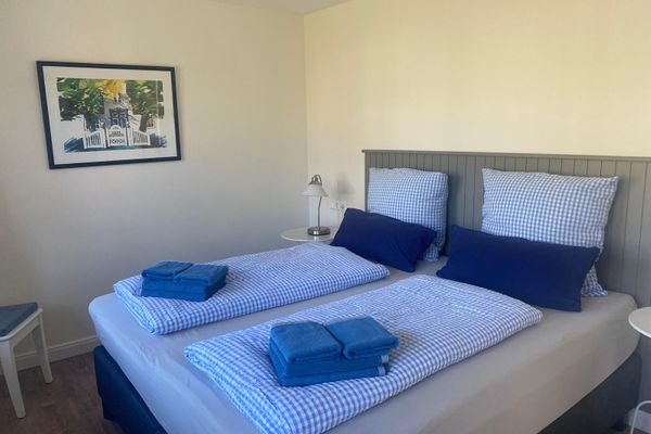  Haus Nepomuk Whg. 3 Nebel - Schlafzimmer