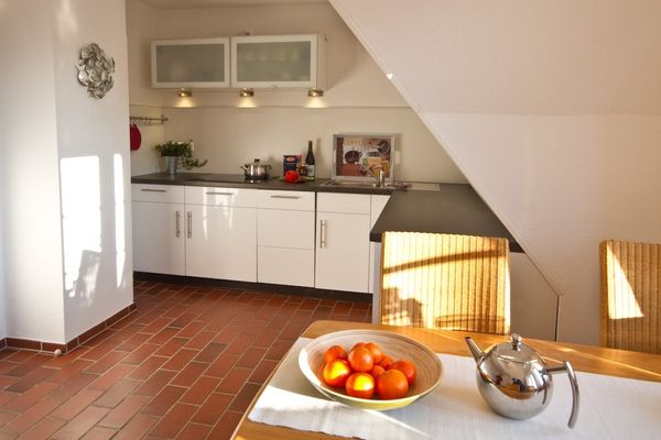  Haus Nepomuk Whg. 4 Nebel - Küche / Küchenzeile