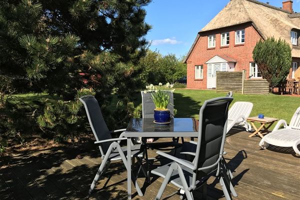  Haus Nepomuk Whg. 5 Nebel - Terrasse