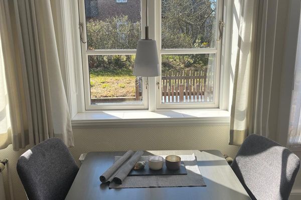  Haus Erasmus Whg. 7 Nebel - Wohnzimmer